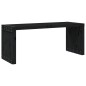 vidaXL Gartenbank Ausziehbar Schwarz 212,5x40,5x45cm Massivholz Kiefer vidaXL Gartenbank Ausziehbar Schwarz 212,5x40,5x45cm Massivholz Kiefer