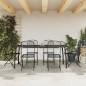 vidaXL 7-tlg. Garten-Essgruppe Anthrazit Streckgitter vidaXL 7-tlg. Garten-Essgruppe Anthrazit Streckgitter