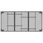 vidaXL 9-tlg. Garten-Essgruppe Anthrazit Streckgitter vidaXL 9-tlg. Garten-Essgruppe Anthrazit Streckgitter