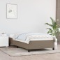 Bettgestell Taupe 90x200 cm Stoff Bettgestell Taupe 90x200 cm Stoff