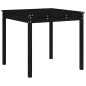vidaXL 3-tlg. Garten-Bistro-Set Schwarz Massivholz Kiefer vidaXL 3-tlg. Garten-Bistro-Set Schwarz Massivholz Kiefer