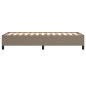 Bettgestell Taupe 90x200 cm Stoff Bettgestell Taupe 90x200 cm Stoff