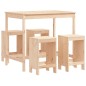 vidaXL 5-tlg. Gartenbar-Set Massivholz Kiefer vidaXL 5-tlg. Gartenbar-Set Massivholz Kiefer