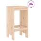 vidaXL 7-tlg. Gartenbar-Set Massivholz Kiefer vidaXL 7-tlg. Gartenbar-Set Massivholz Kiefer