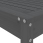 vidaXL 5-tlg. Gartenbar-Set Grau Massivholz Kiefer vidaXL 5-tlg. Gartenbar-Set Grau Massivholz Kiefer