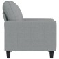 vidaXL Sofasessel Hellgrau 60 cm Stoff vidaXL Sofasessel Hellgrau 60 cm Stoff