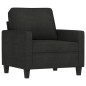 vidaXL Sessel Schwarz 60 cm Stoff vidaXL Sessel Schwarz 60 cm Stoff