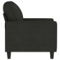 vidaXL Sessel Schwarz 60 cm Stoff vidaXL Sessel Schwarz 60 cm Stoff