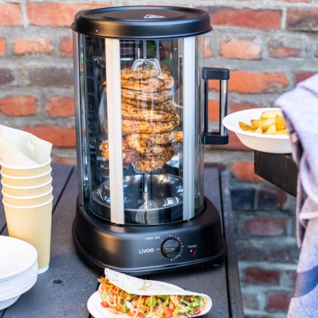 Livoo Vertikalgrill 21 L 1500 W Schwarz