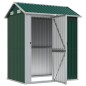vidaXL Gerätehaus Grün 192x152,5x237 cm Verzinkter Stahl vidaXL Gerätehaus Grün 192x152,5x237 cm Verzinkter Stahl