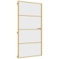 vidaXL Innentür Schlank Golden 102,5x201,5 cm Hartglas und Aluminium vidaXL Innentür Schlank Golden 102,5x201,5 cm Hartglas und Aluminium