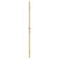 vidaXL Innentür Schlank Golden 102,5x201,5 cm Hartglas und Aluminium vidaXL Innentür Schlank Golden 102,5x201,5 cm Hartglas und Aluminium
