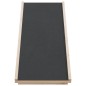 vidaXL Hunderampe Grau 100x40 cm Massivholz Tanne vidaXL Hunderampe Grau 100x40 cm Massivholz Tanne