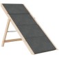 vidaXL Hundetreppe Grau 105x47 cm Massivholz Tanne vidaXL Hundetreppe Grau 105x47 cm Massivholz Tanne