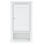 vidaXL Bad-Wandschrank BERG Weiß 40x27x71,5 cm Massivholz Kiefer vidaXL Bad-Wandschrank BERG Weiß 40x27x71,5 cm Massivholz Kiefer