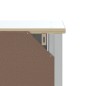 vidaXL Bad-Wandschrank BERG Weiß 40x27x71,5 cm Massivholz Kiefer vidaXL Bad-Wandschrank BERG Weiß 40x27x71,5 cm Massivholz Kiefer
