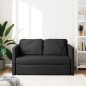 vidaXL Bodensofa mit Schlaffunktion Schwarz 112x174x55 cm Stoff vidaXL Bodensofa mit Schlaffunktion Schwarz 112x174x55 cm Stoff
