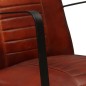 vidaXL Loungesessel Braun Echtleder vidaXL Loungesessel Braun Echtleder