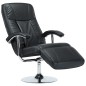 vidaXL TV-Sessel Schwarz Kunstleder vidaXL TV-Sessel Schwarz Kunstleder