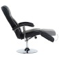 vidaXL TV-Sessel Schwarz Kunstleder vidaXL TV-Sessel Schwarz Kunstleder