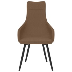vidaXL Sessel Braun Stoff