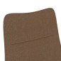 vidaXL Sessel Braun Stoff vidaXL Sessel Braun Stoff