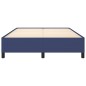 Bettgestell Blau 140x190 cm Stoff Bettgestell Blau 140x190 cm Stoff