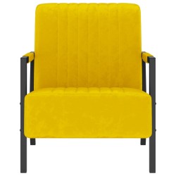 vidaXL Sessel Senfgelb Samt