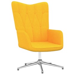 vidaXL Relaxsessel Senfgelb Stoff 