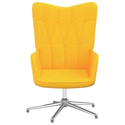 vidaXL Relaxsessel Senfgelb Stoff 