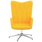 vidaXL Relaxsessel Senfgelb Stoff vidaXL Relaxsessel Senfgelb Stoff