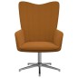 vidaXL Relaxsessel Braun Samt vidaXL Relaxsessel Braun Samt