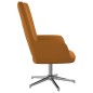 vidaXL Relaxsessel Braun Samt vidaXL Relaxsessel Braun Samt