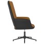 vidaXL Relaxsessel Braun Samt und PVC vidaXL Relaxsessel Braun Samt und PVC