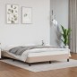 vidaXL Bettgestell Cappuccino-Braun 140x190 cm Kunstleder vidaXL Bettgestell Cappuccino-Braun 140x190 cm Kunstleder
