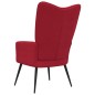 vidaXL Relaxsessel Weinrot Samt vidaXL Relaxsessel Weinrot Samt
