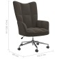 vidaXL Relaxsessel Dunkelgrau Samt vidaXL Relaxsessel Dunkelgrau Samt