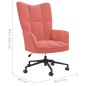 vidaXL Relaxsessel Rosa Samt vidaXL Relaxsessel Rosa Samt