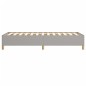 vidaXL Bettgestell ohne Matratze Hellgrau 80x200 cm Stoff vidaXL Bettgestell ohne Matratze Hellgrau 80x200 cm Stoff