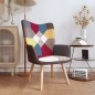 vidaXL Relaxsessel Patchwork Stoff vidaXL Relaxsessel Patchwork Stoff