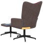 vidaXL Relaxsessel mit Hocker Patchwork Stoff vidaXL Relaxsessel mit Hocker Patchwork Stoff