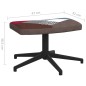 vidaXL Relaxsessel mit Hocker Patchwork Stoff vidaXL Relaxsessel mit Hocker Patchwork Stoff