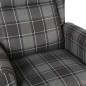 vidaXL Aufstehsessel Grau Stoff vidaXL Aufstehsessel Grau Stoff