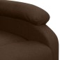 vidaXL Aufstehsessel Dunkelbraun Stoff vidaXL Aufstehsessel Dunkelbraun Stoff