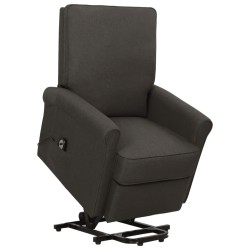 vidaXL Aufstehsessel Taupe Stoff