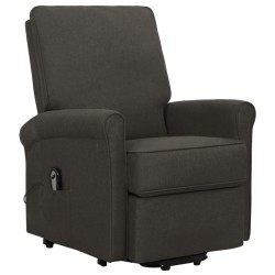 vidaXL Aufstehsessel Taupe Stoff