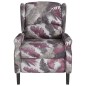 vidaXL Relaxsessel Blumenmuster Stoff vidaXL Relaxsessel Blumenmuster Stoff