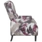 vidaXL Relaxsessel Blumenmuster Stoff vidaXL Relaxsessel Blumenmuster Stoff