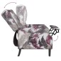 vidaXL Relaxsessel Blumenmuster Stoff vidaXL Relaxsessel Blumenmuster Stoff