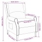 vidaXL Relaxsessel Blumenmuster Stoff vidaXL Relaxsessel Blumenmuster Stoff